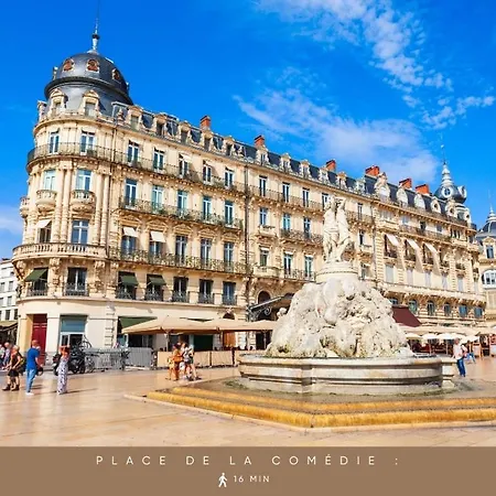 Le Peyrou ~ Centre-ville ~ Arrivee Autonome Апартаменты *